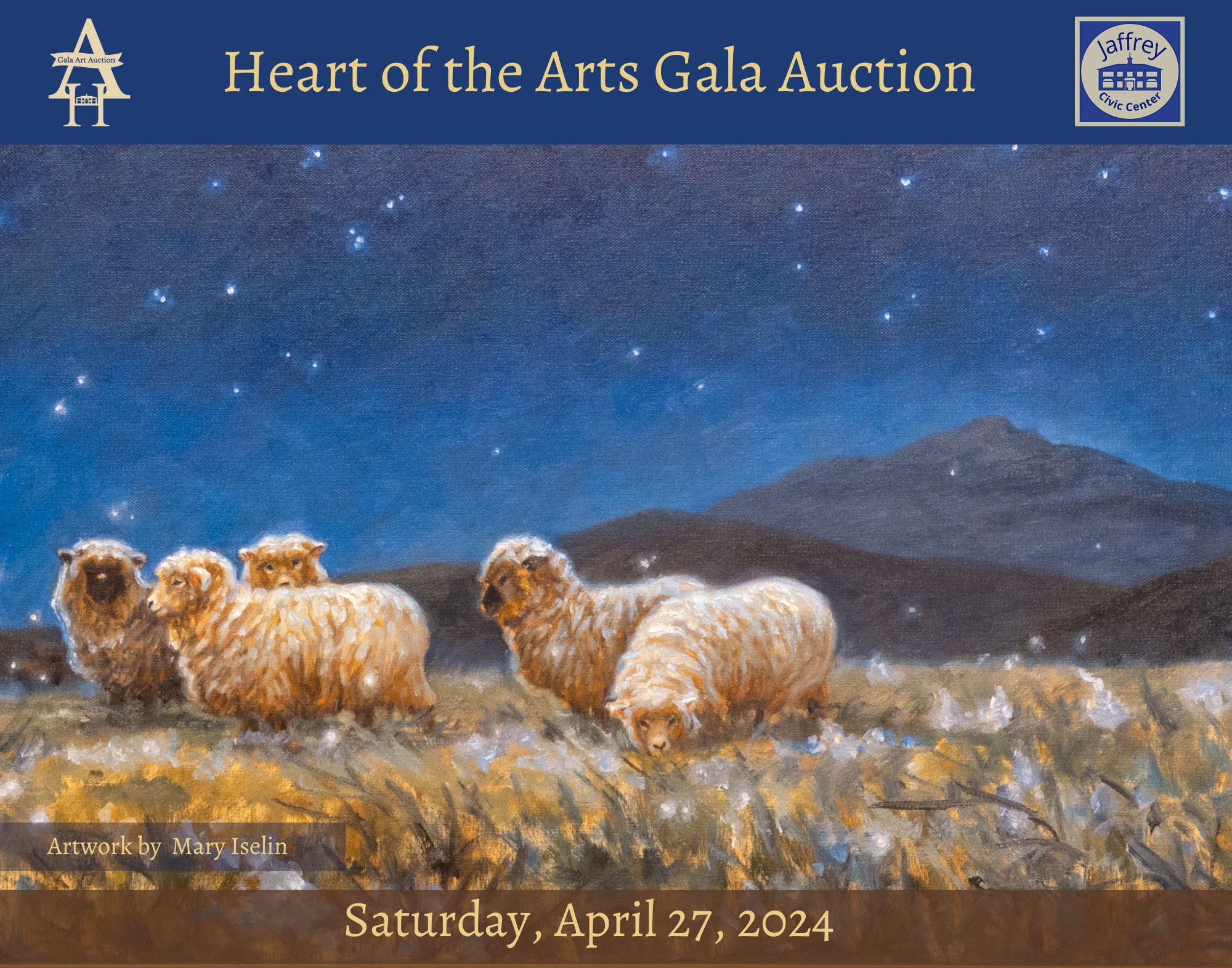 The Heart of the Arts Gala Live Auction