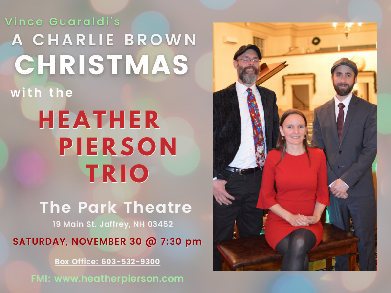 A CHARLIE BROWN CHRISTMAS WITH THE HEATHER PIERSON TRIO