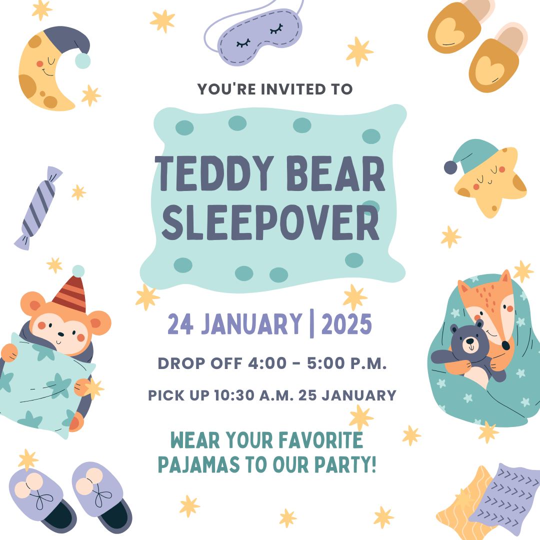 Teddy Bear Sleepover