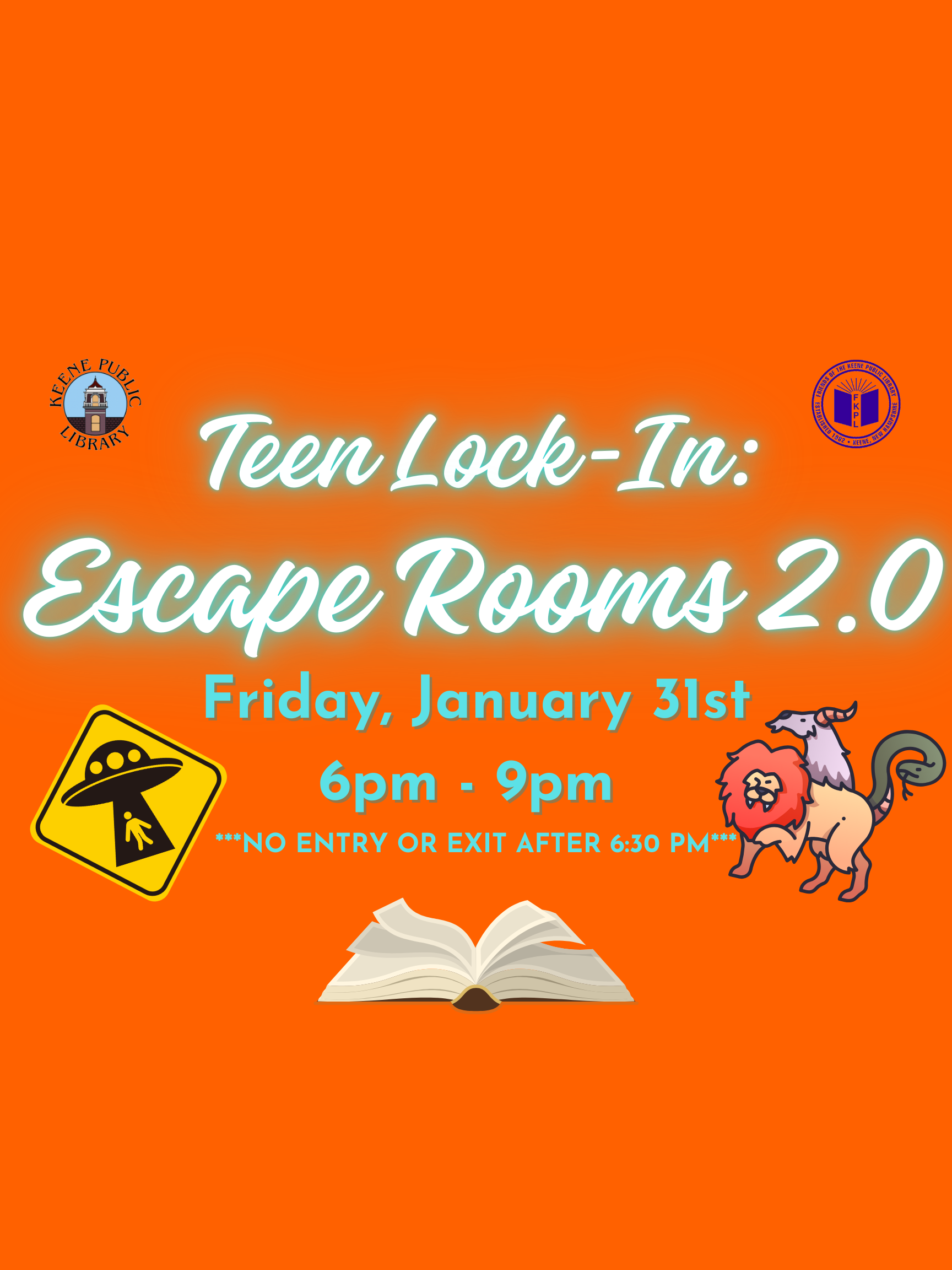 Teen Lock-In Escape Rooms 2.0